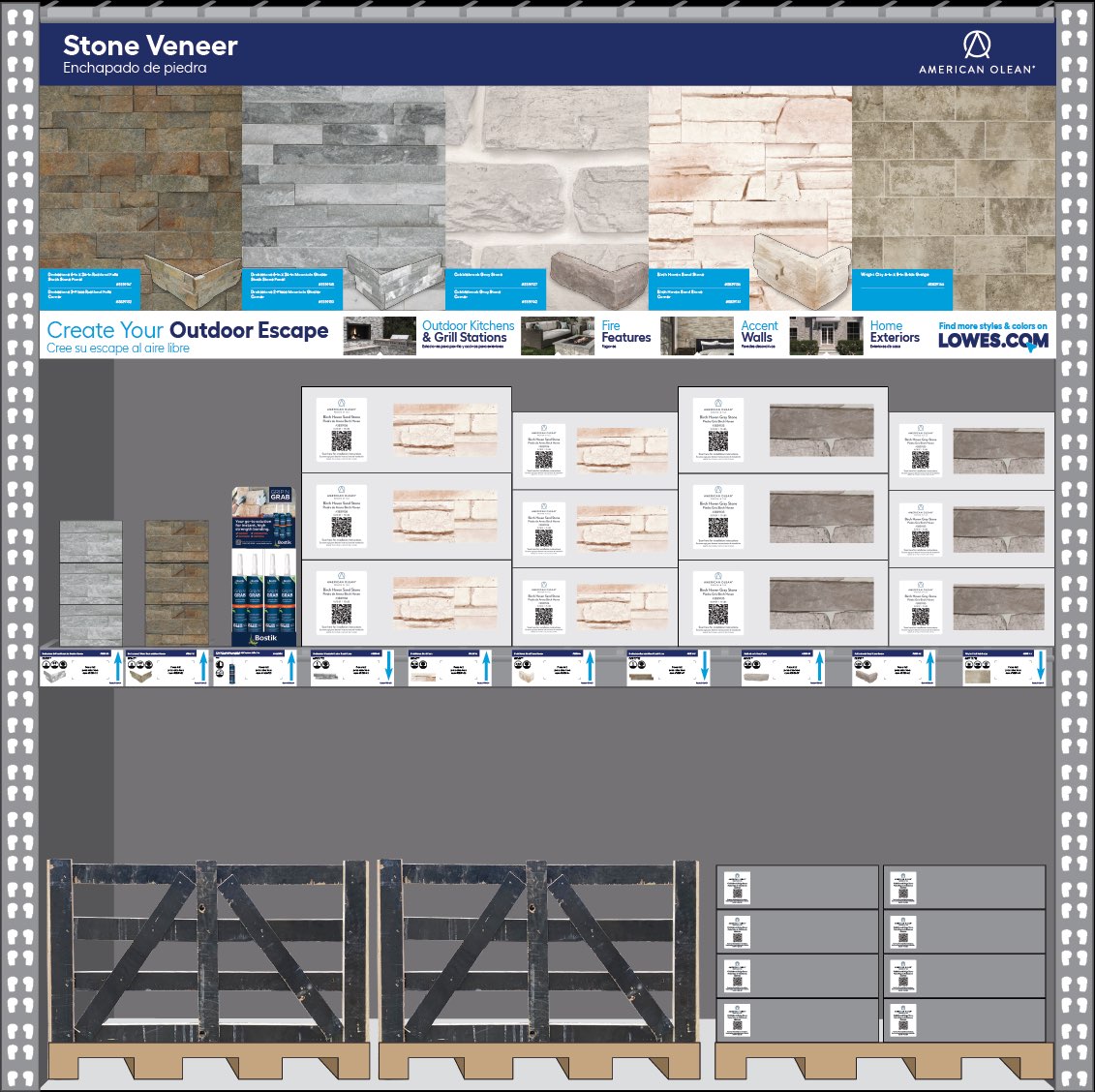 Lowe's Endcap Mockup